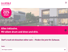 Tablet Screenshot of baustolz.de